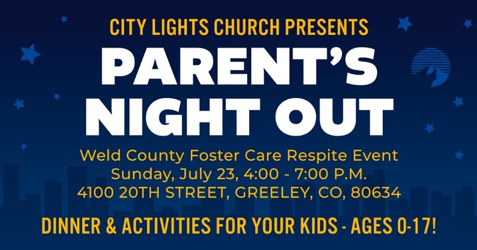 Parent's Night Out flyer