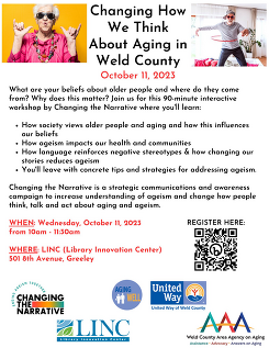 Changing the Narrative flyer