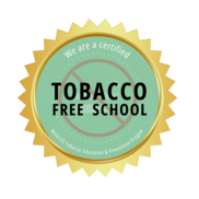 Gold seal for Tobacco Free School