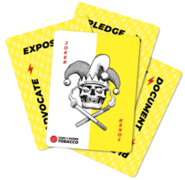 Take Down Tobacco cards fanned out