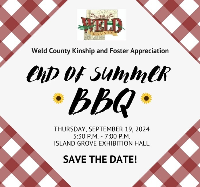 End of Summer BBQ flyer featuring info from body text