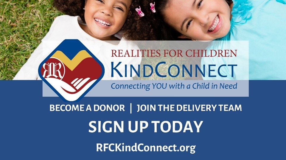 KindConnect flyer, featuring information in body text