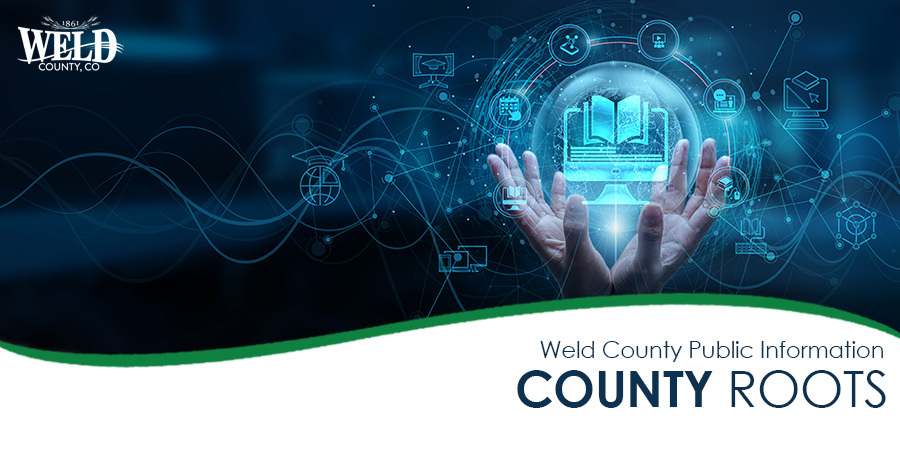 hands holding digital icons of technology