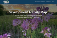 Weld County Development Review Map 