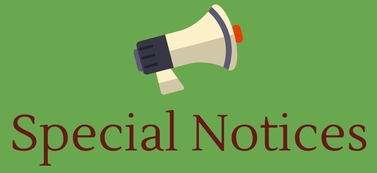 Special Notices