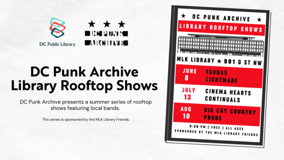 DC Punk Archive Library Rooftop Shows