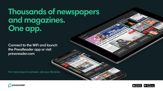 PressReader now available.