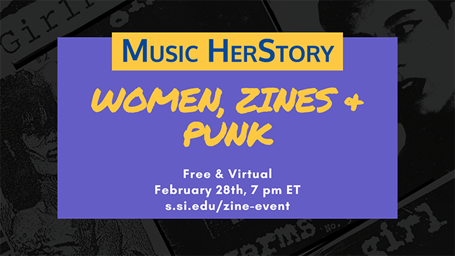 Music HerStory: Women, Zines + Punk