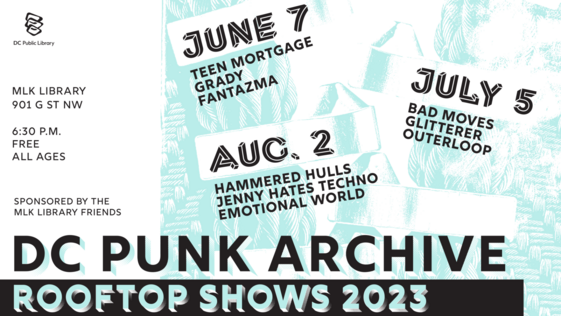 DC Punk Rooftop Shows 2023