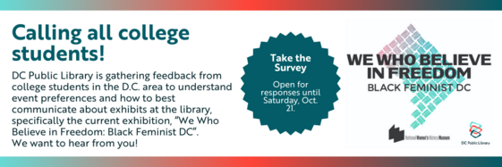 We Who Believe in Freedom College Student Survey