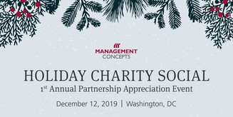 Management Concepts Holiday Social event