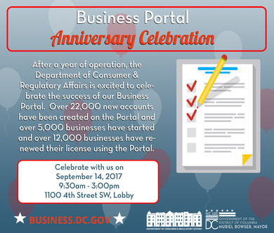 Business Portal Celebration Graphic