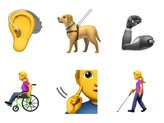 Apple Emojis for people with disabilities