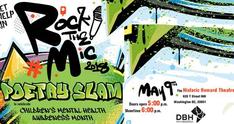 DBH Roc the Mic - Poetry Slam flyer