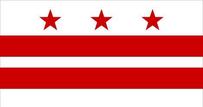 The DC Logo, Red Stars and Stripes