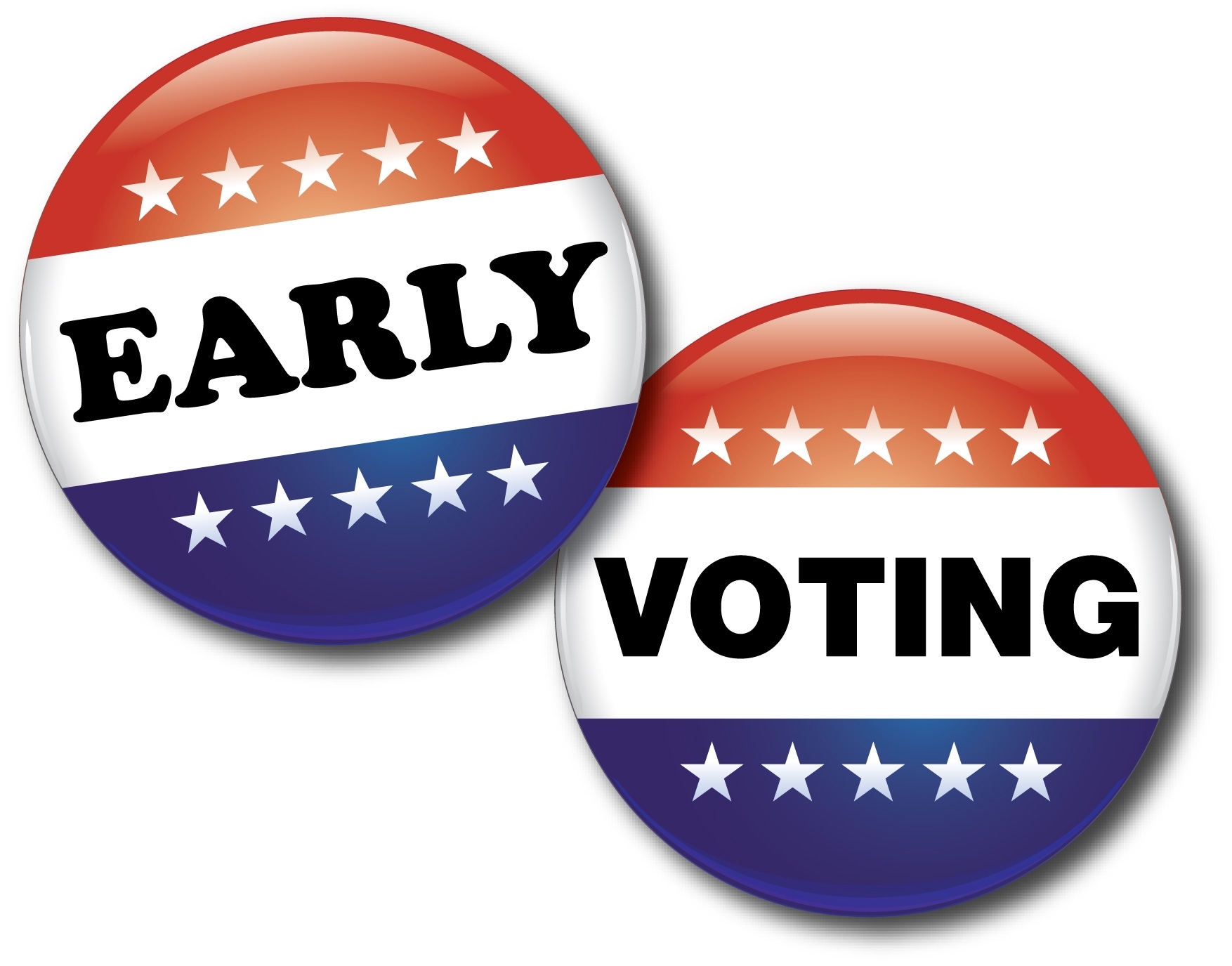 Early Voting buttons