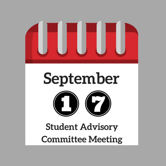 September Student Advisory Committee Meeting 2018