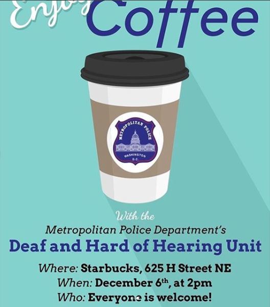 null Coffee with MPD flyer