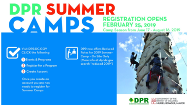 DPR summer camps