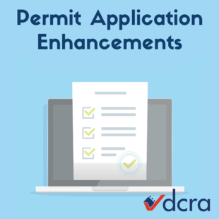 Permit Application Enhancements Graphic