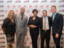 Commissioners with Mayor Bowser