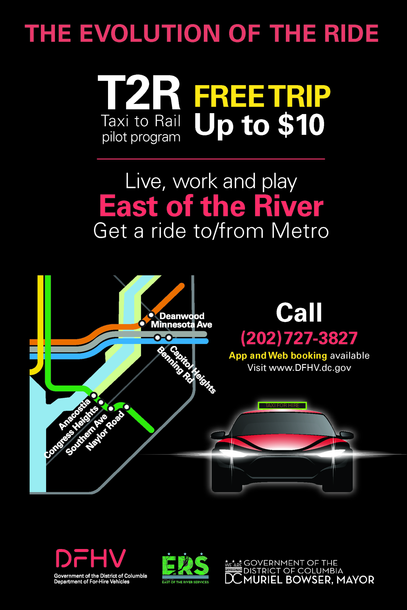 Taxi to Rail Flyer