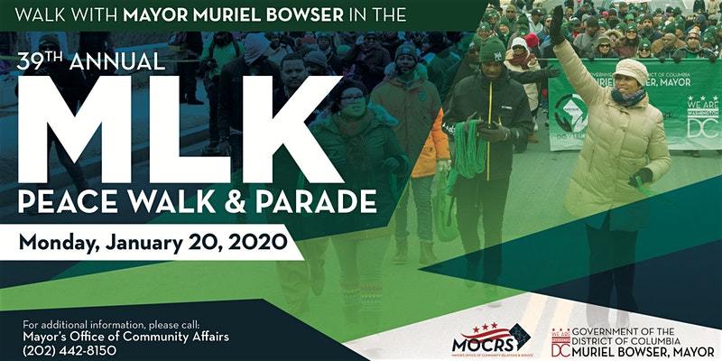 39th Annual Martin Luther King Peace Walk and Parade  