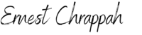 Ernest Chrappah Signature