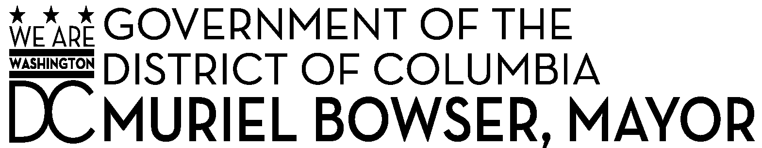 Government of the District of Columbia - Muriel Bowser, Mayor