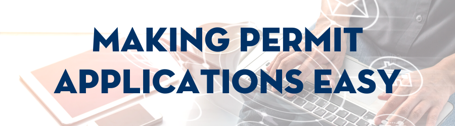 Making Permit Applications Easy Email Header