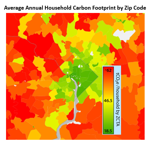 DC Household Carbon Footprint