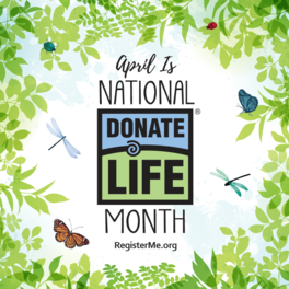 Donate Life Month Image