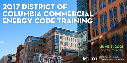 2017 DC Commercial Conservation Code Training