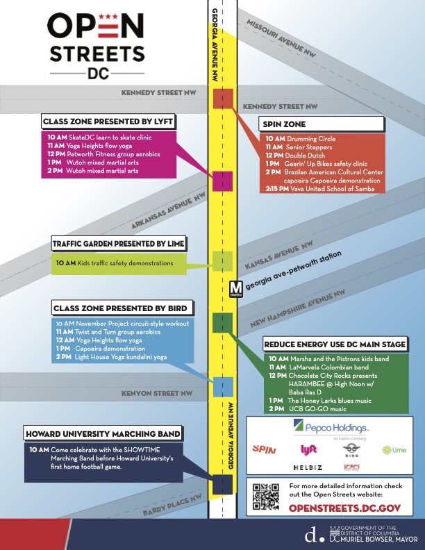 Tomorrow Open Streets on Avenue NW