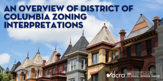 An Overview of District of Columbia Zoning Interpretations Graphic