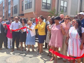 Mayor Bowser celebrates announcement of Black Homeownership Strike Force in Lamond Riggs