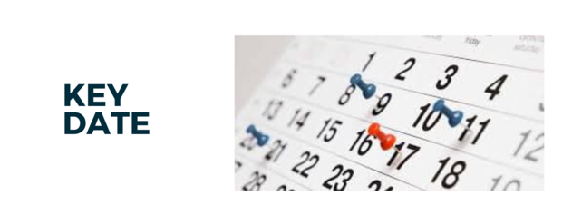 Close Up of Dates on Calendar