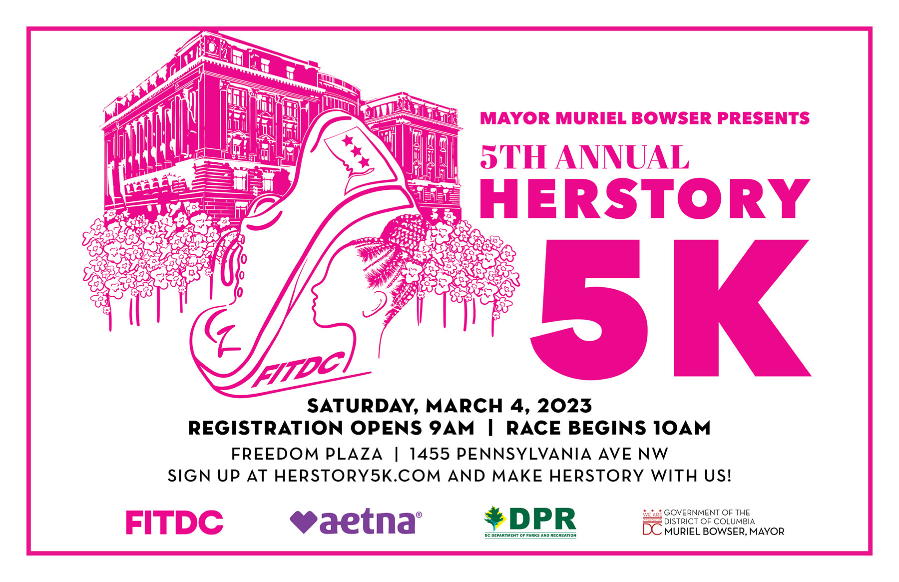 Registration Opens for Mayor Bower's 5th Annual FITDC Herstory 5K