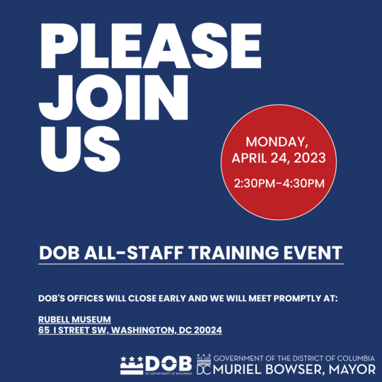 Mandatory AllStaff Training at the Rubell Museum Monday, April 24, 2023