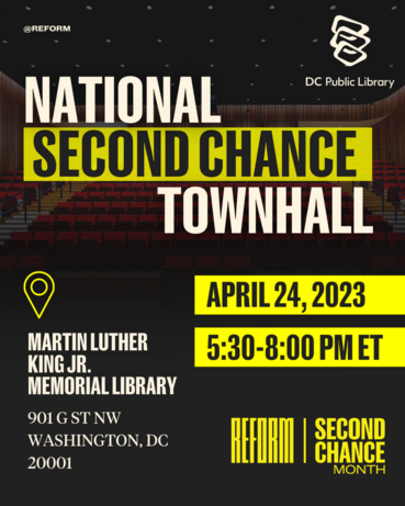 National Second Chance Town Hall