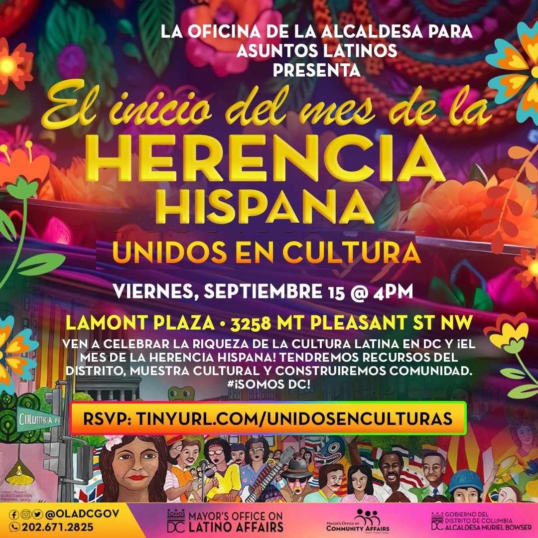 MAÑANA: Celebremos Juntos el Inicio del Mes de la Herencia Hispana ...