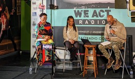 Director Cozart is interviewed by We Act Radio DC host Kymone Freeman on January 9th