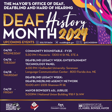 Deaf History Month