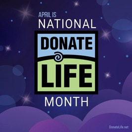 Donate Life April