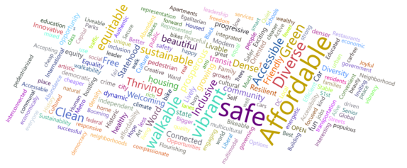 Vision Survey Word Cloud