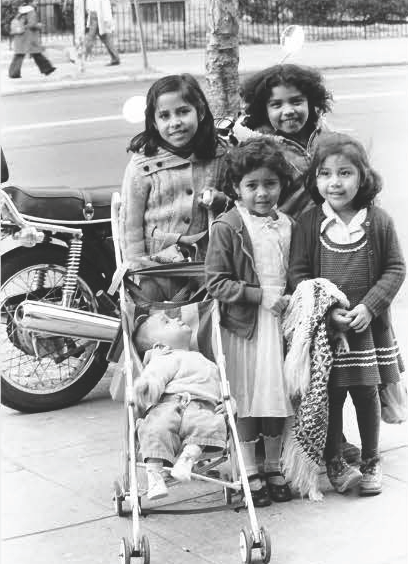 Adams Morgan Children, 1980, Out My Window, Nancy Shia’s 40-year photo history of 18th Street and Columbia Road.