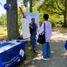 OP at Nannie Helen Burroughs Day