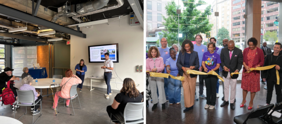 Sept OP outreach event photos - Art Ave Opening and MODDHH focus group