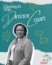 Checking in With Director Cozart image with photo of Director Cozart