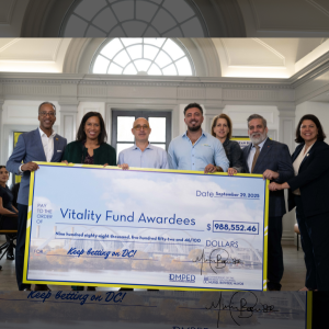 Vitality and Growth fund recipients